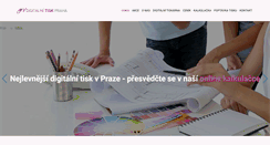 Desktop Screenshot of digitalni-tisk-praha.cz
